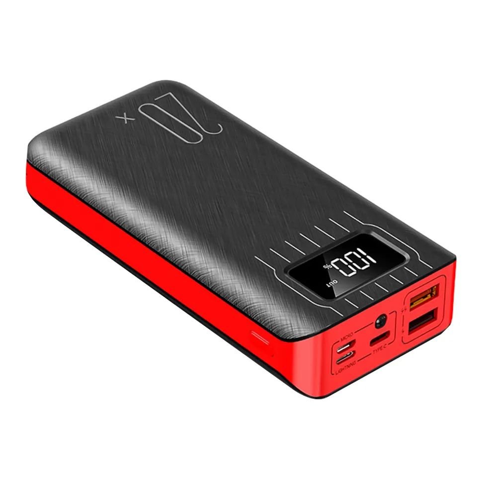 Batterie externe plus lampe flash intégrée