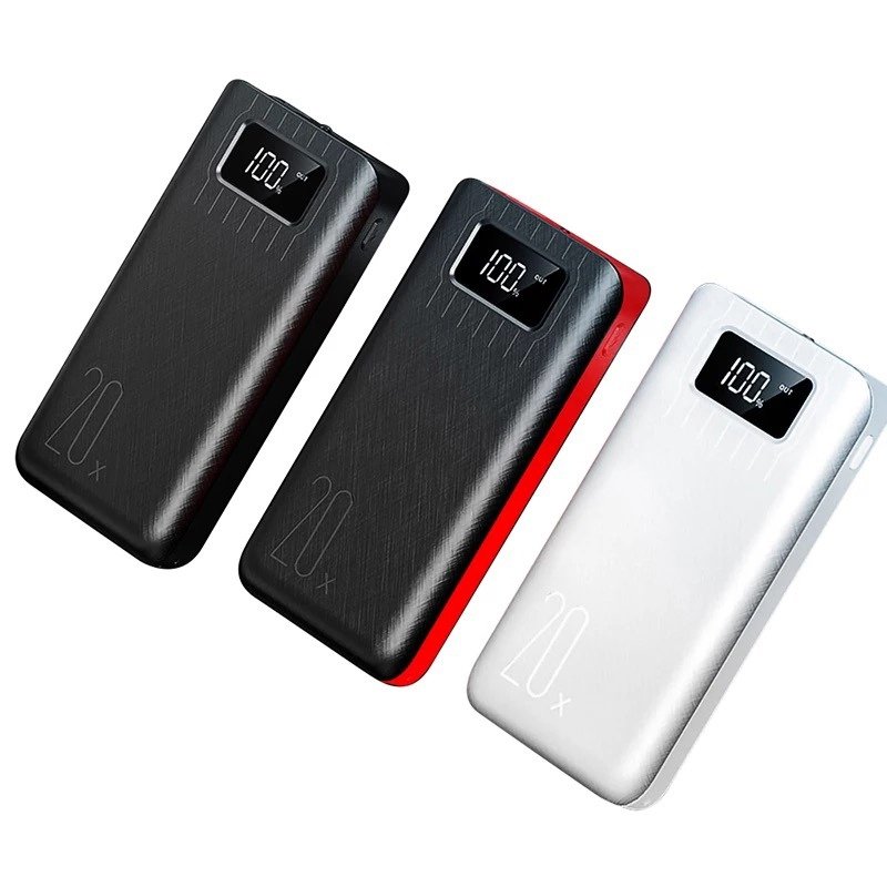 Batterie externe plus lampe flash intégrée